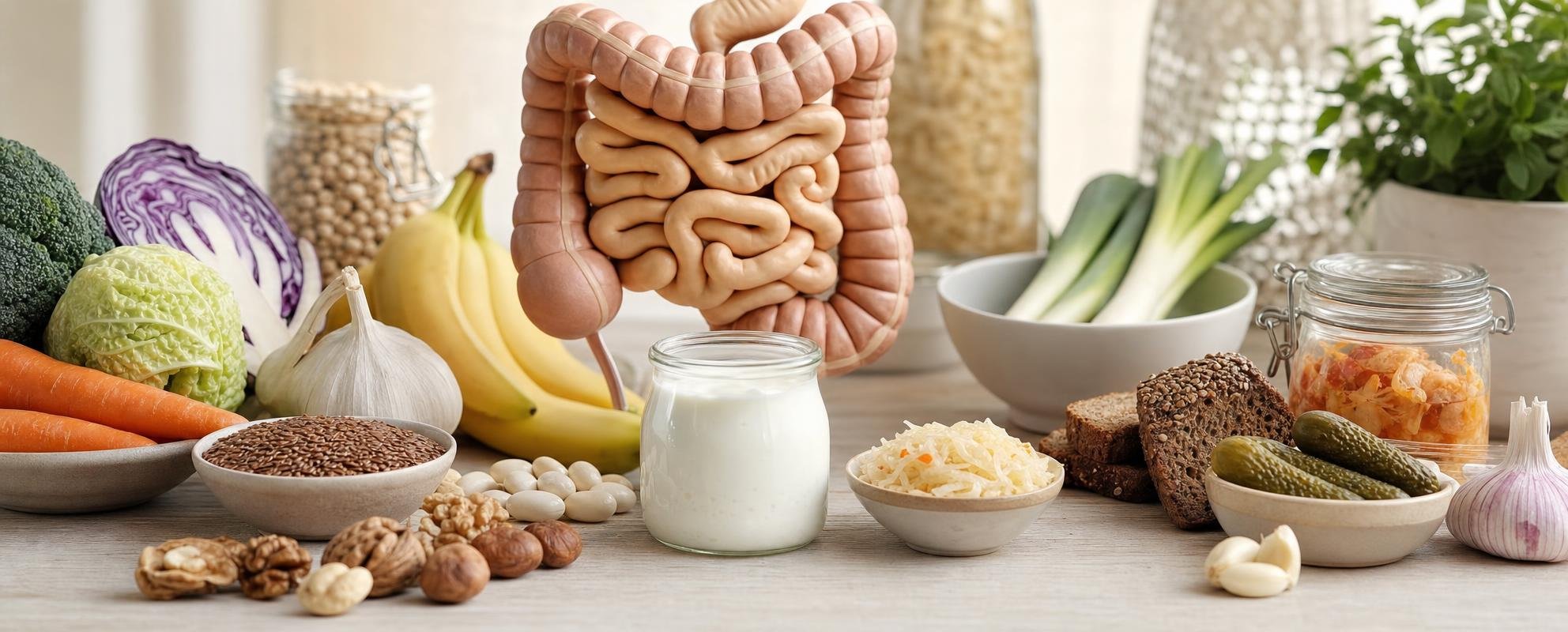 Darmgesundheit und Mikrobiom: Ernährung, Probiotika und Ballaststoffe richtig einsetzen