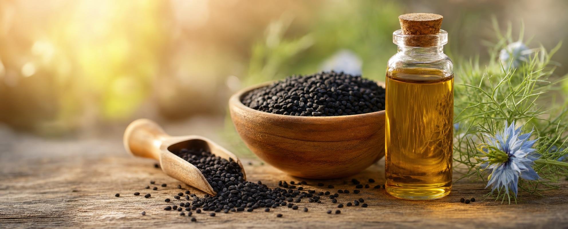 Schwarzkümmelöl: Wirkung, Anwendung und Studien zu Nigella sativa